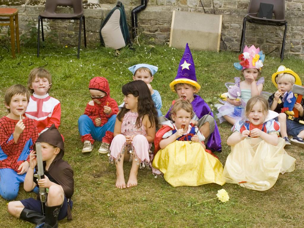 Fancy dress at Thursley Village Hall 