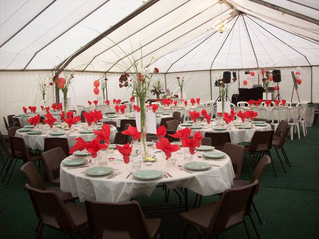 village hall marquee